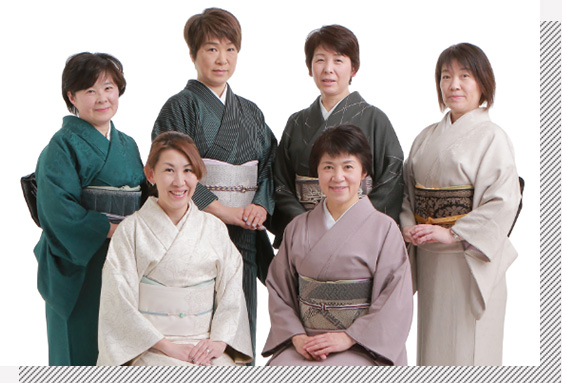 これからも、いせや呉服店の着付け教室で
