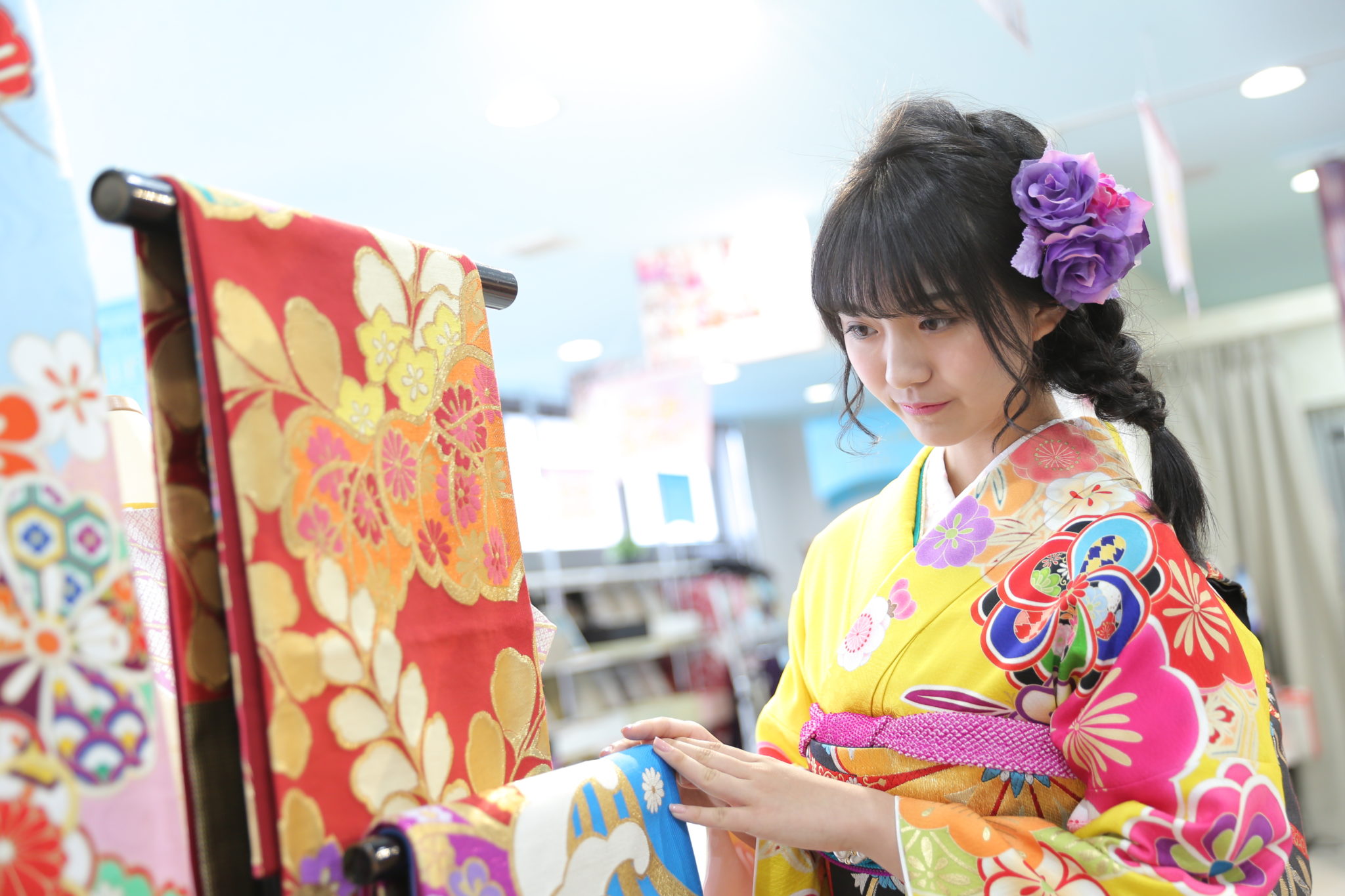 ママ振袖のチェックポイント！八木橋店