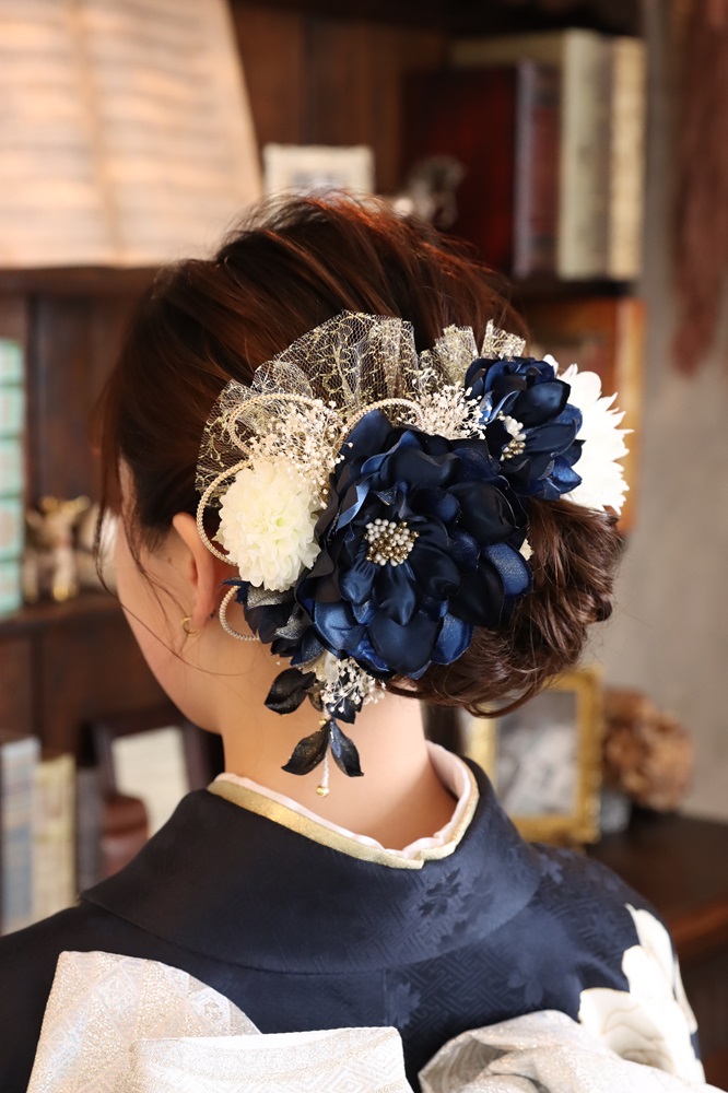 ふわふわシニヨン