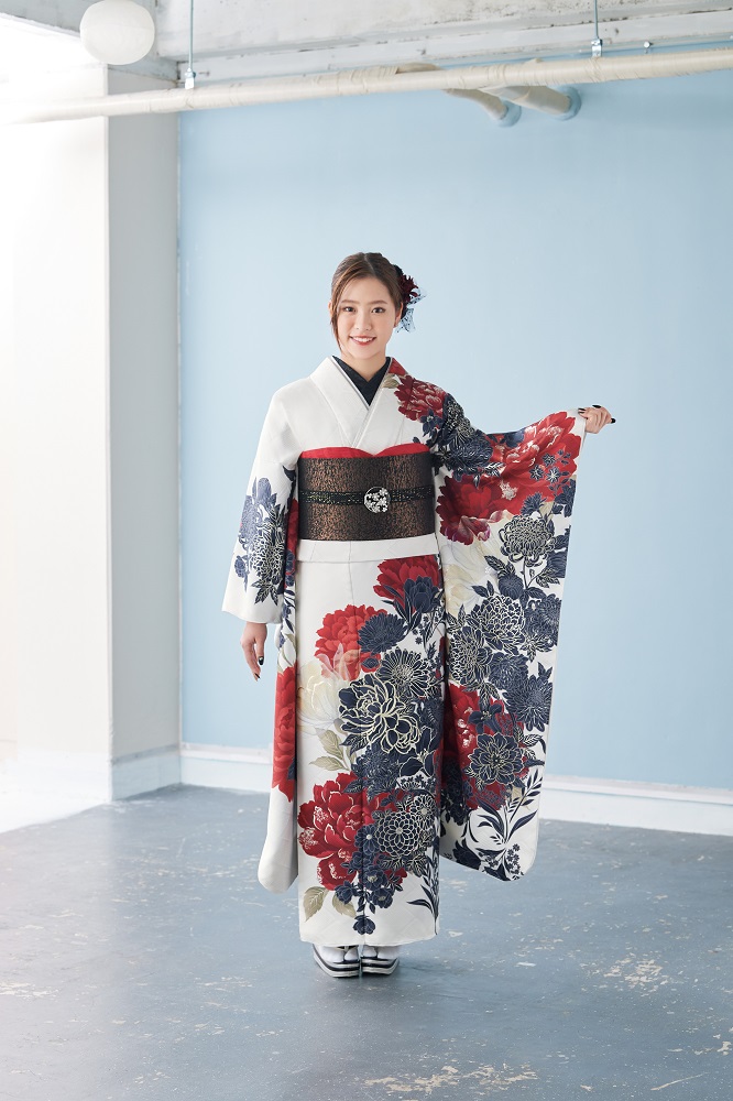 振袖
大柄