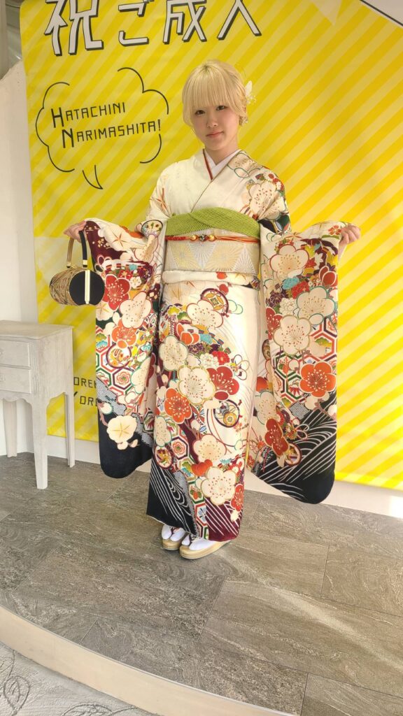 坂戸市　2025年成人式　お客様投稿写真　振袖
