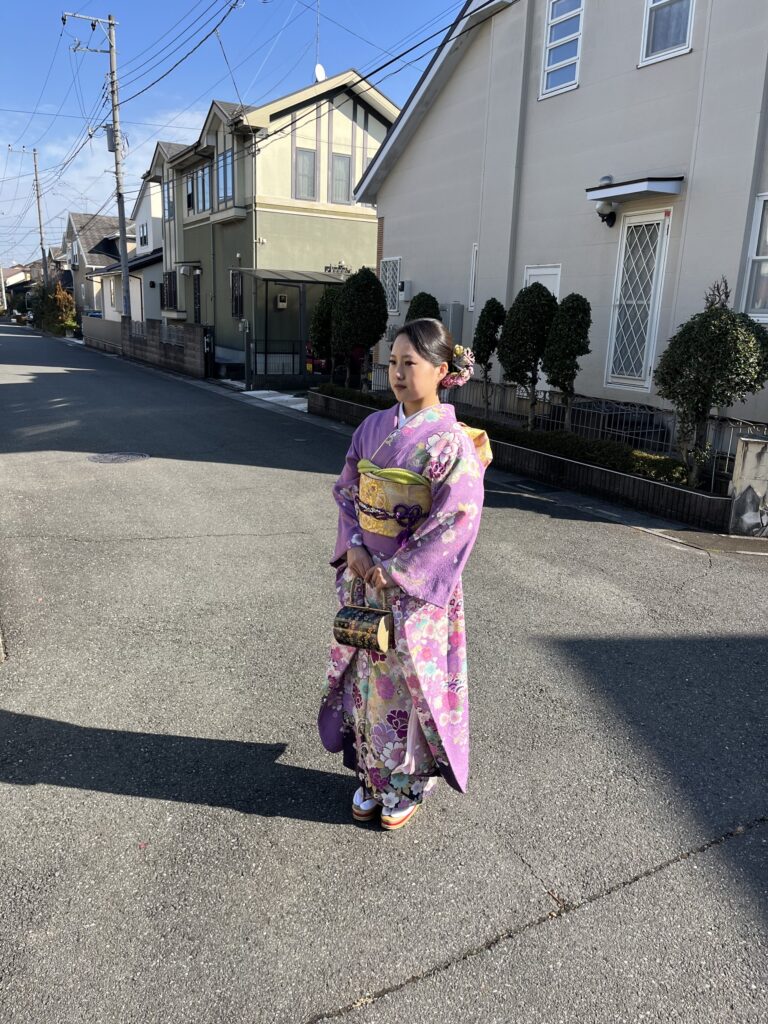 滑川町　2025年成人式　お客様投稿写真　振袖