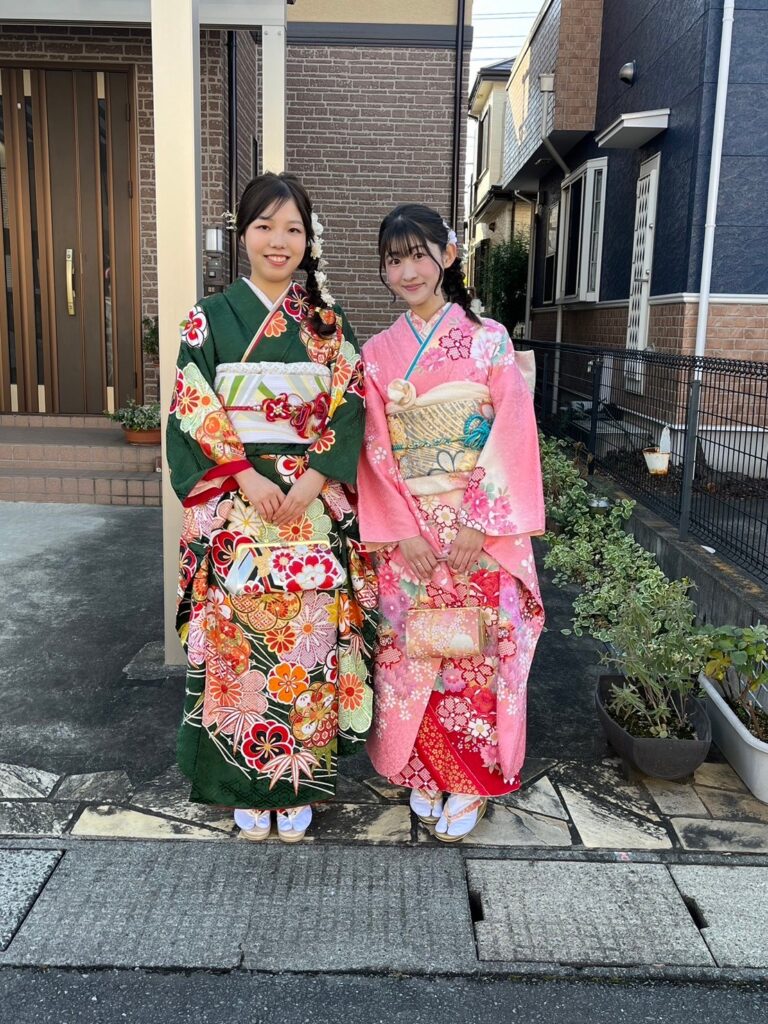 鶴ヶ島市　2025年成人式　お客様投稿写真　振袖