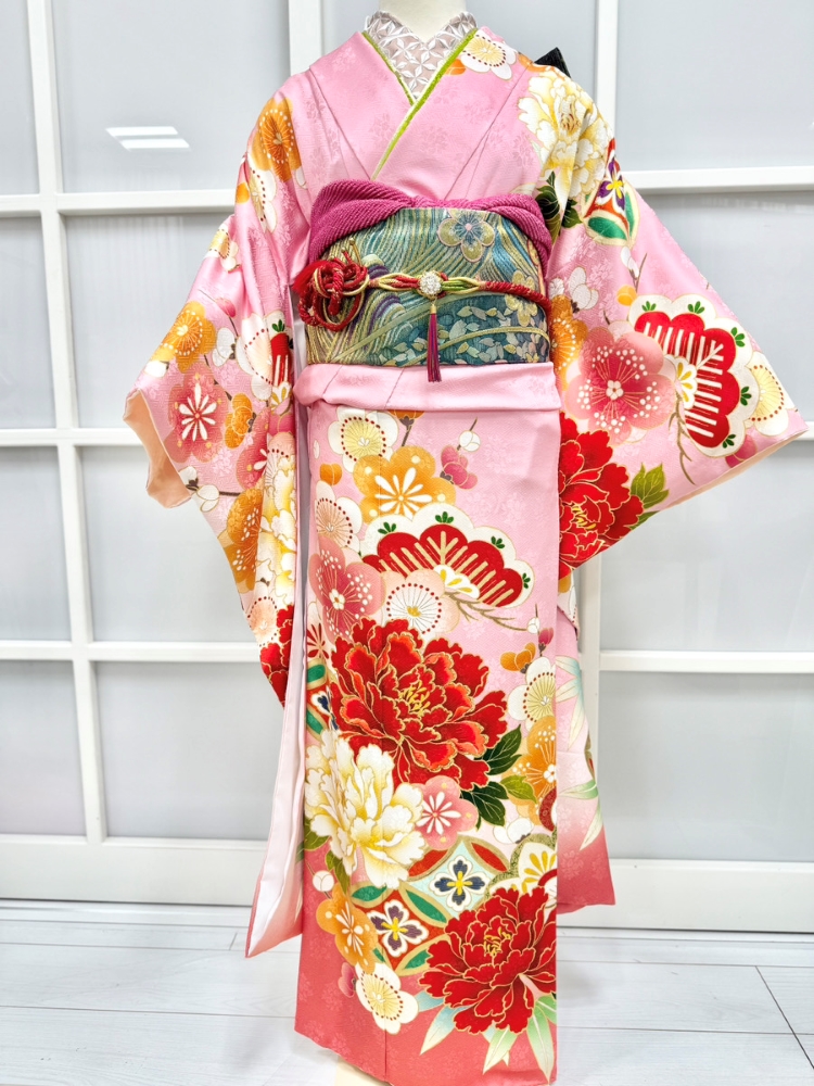 振袖ピンク
