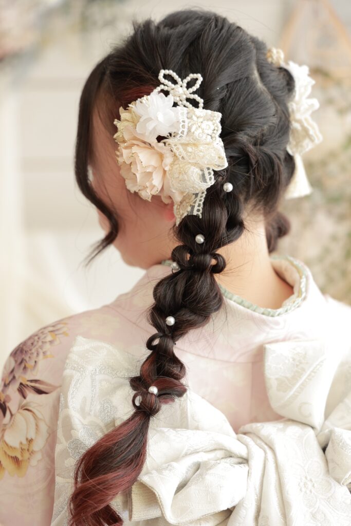 振袖ヘアセット