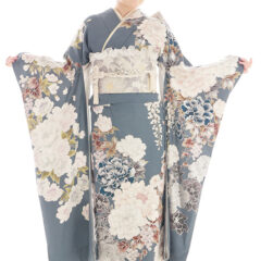 くすみカラー振袖