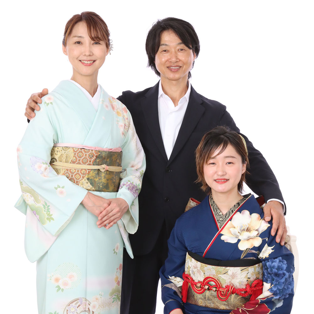 東松山店振袖家族写真