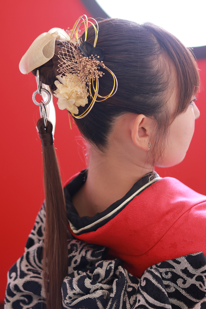 ポニーテールアレンジ