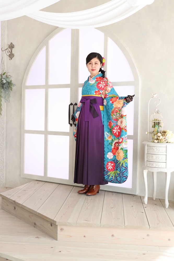 卒業袴コーディネート