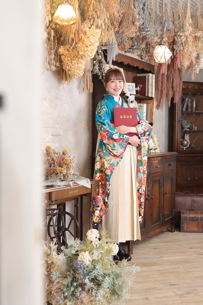 卒業袴コーディネート