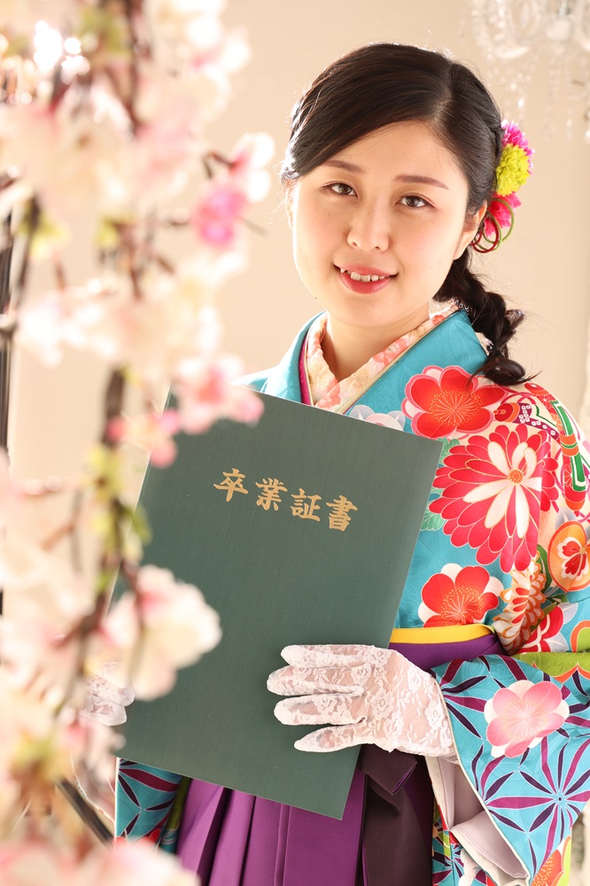 卒業袴コーディネート