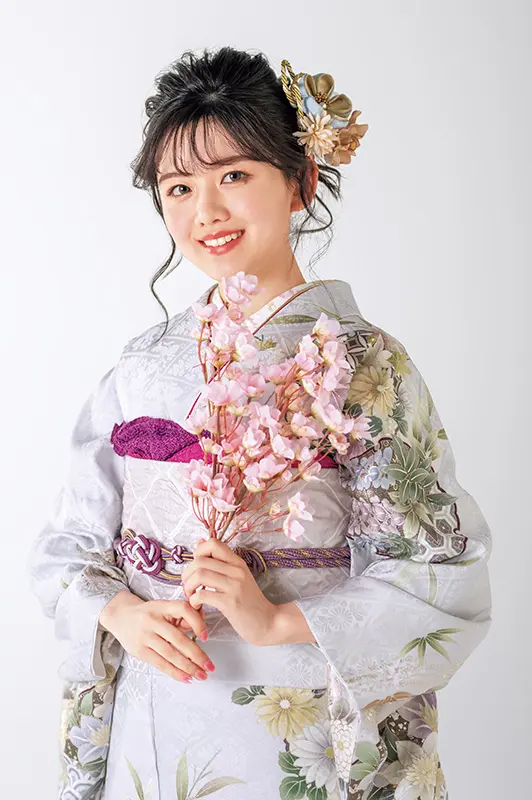 パステル系振袖