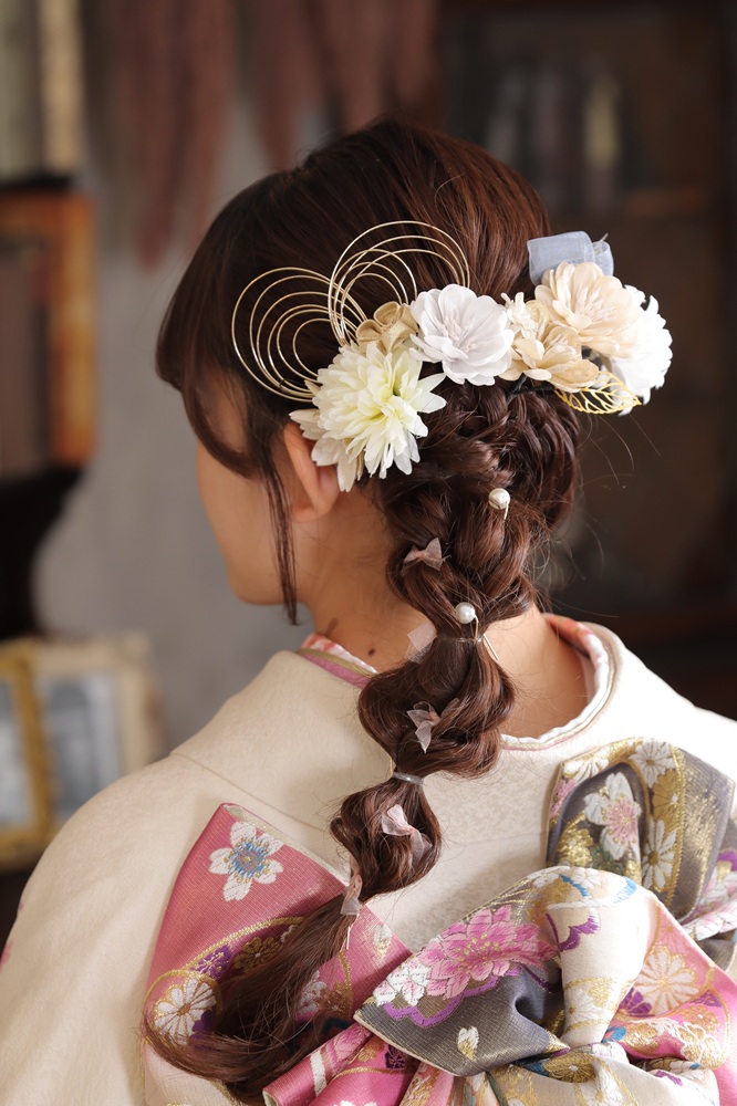 振袖ヘアセット