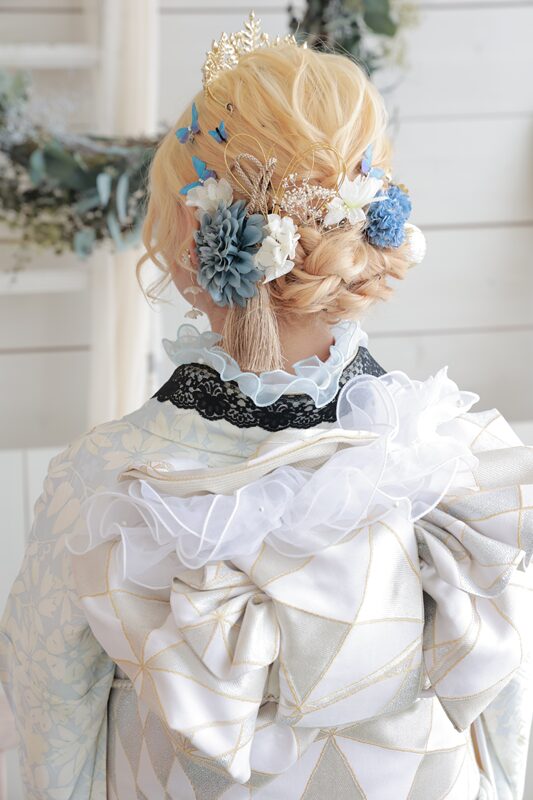 振袖ヘアセット