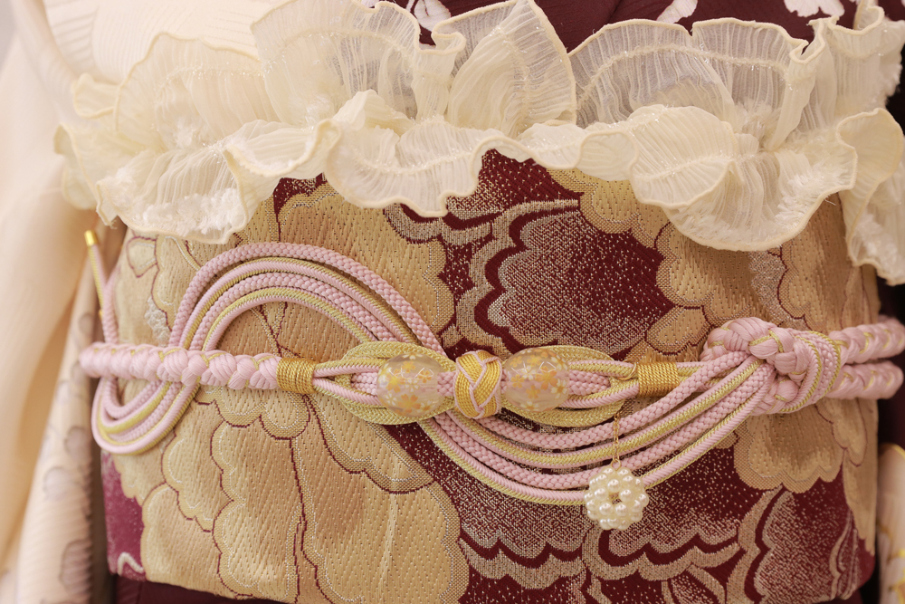 ワインレッド振袖