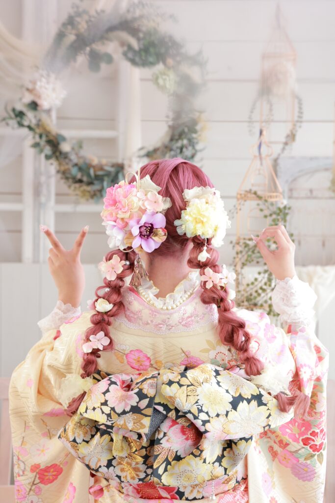 ツイン編み下ろし