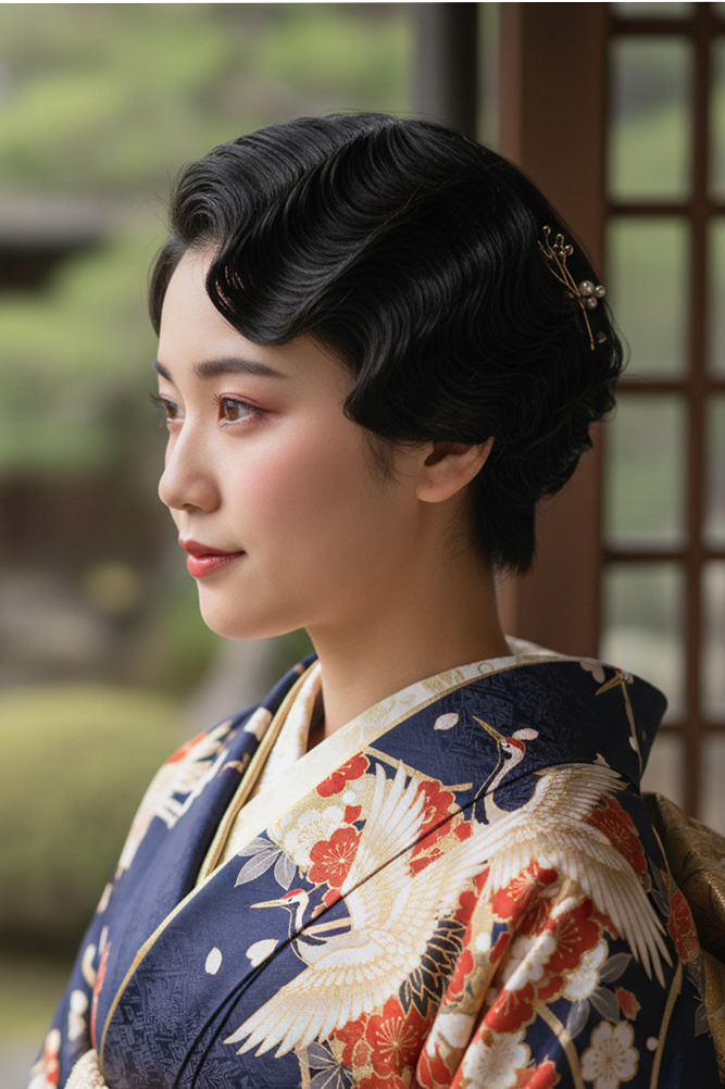 振袖ヘアセット