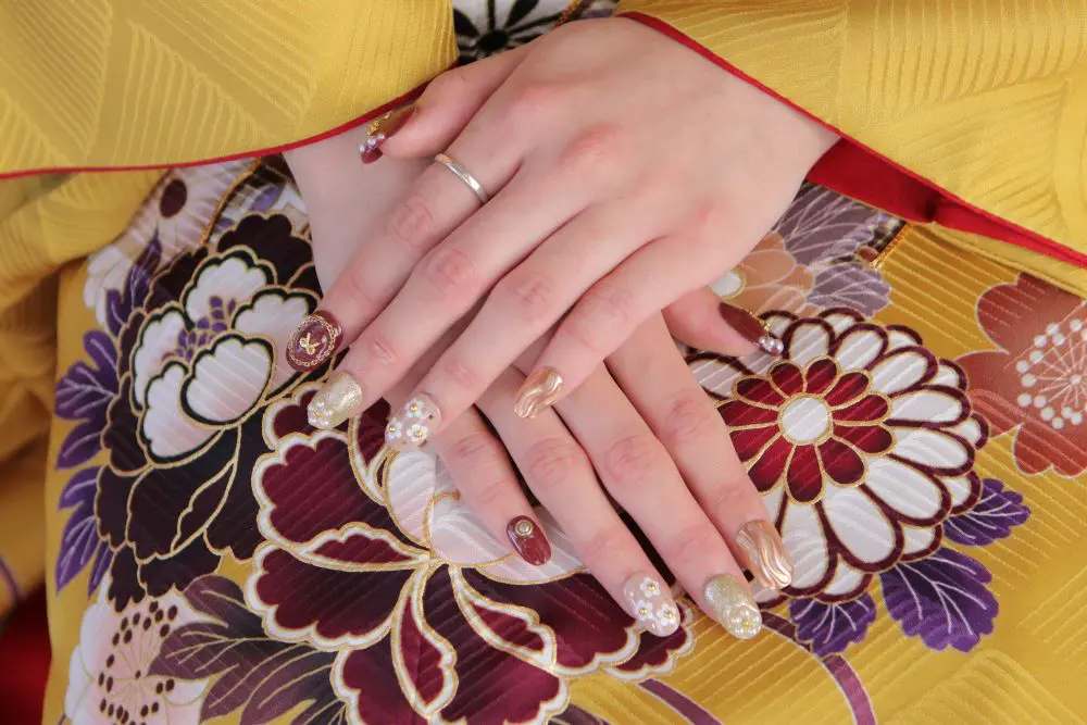 振袖ネイル