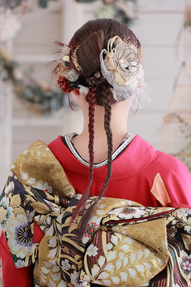 振袖ヘアセット