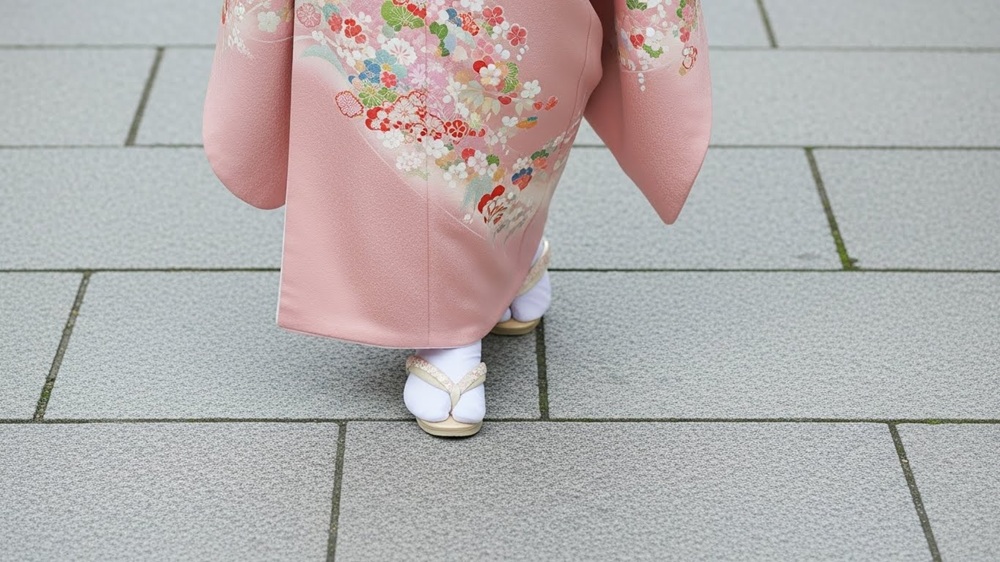振袖歩き方