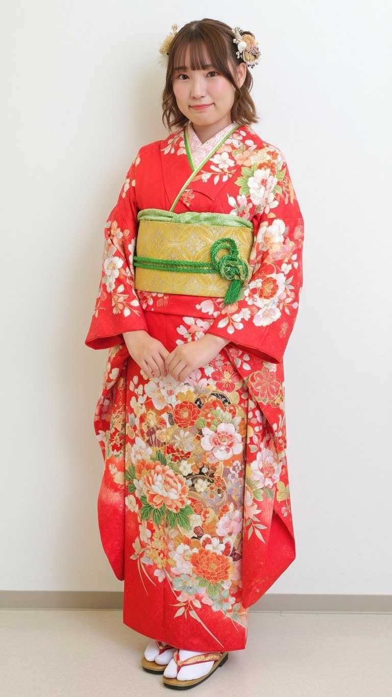 赤振袖イメージ