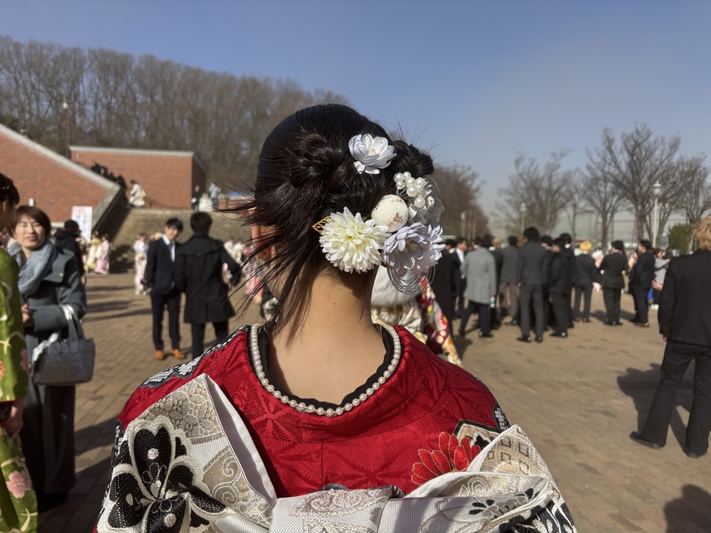 振袖ヘア
カチモリ