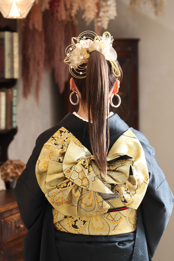 成人式髪飾り
