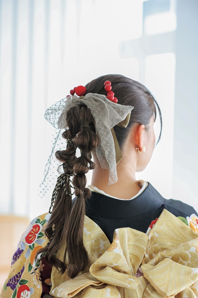 振袖ヘア