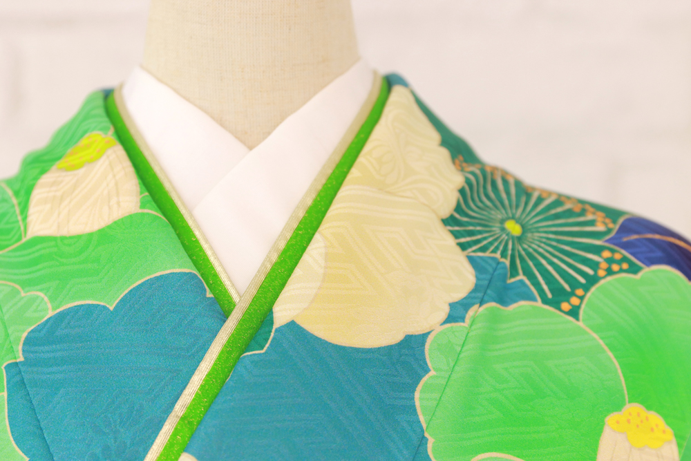 緑振袖