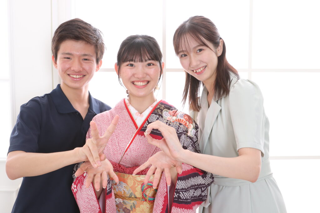 ご家族で楽しむ成人式の前撮り撮影