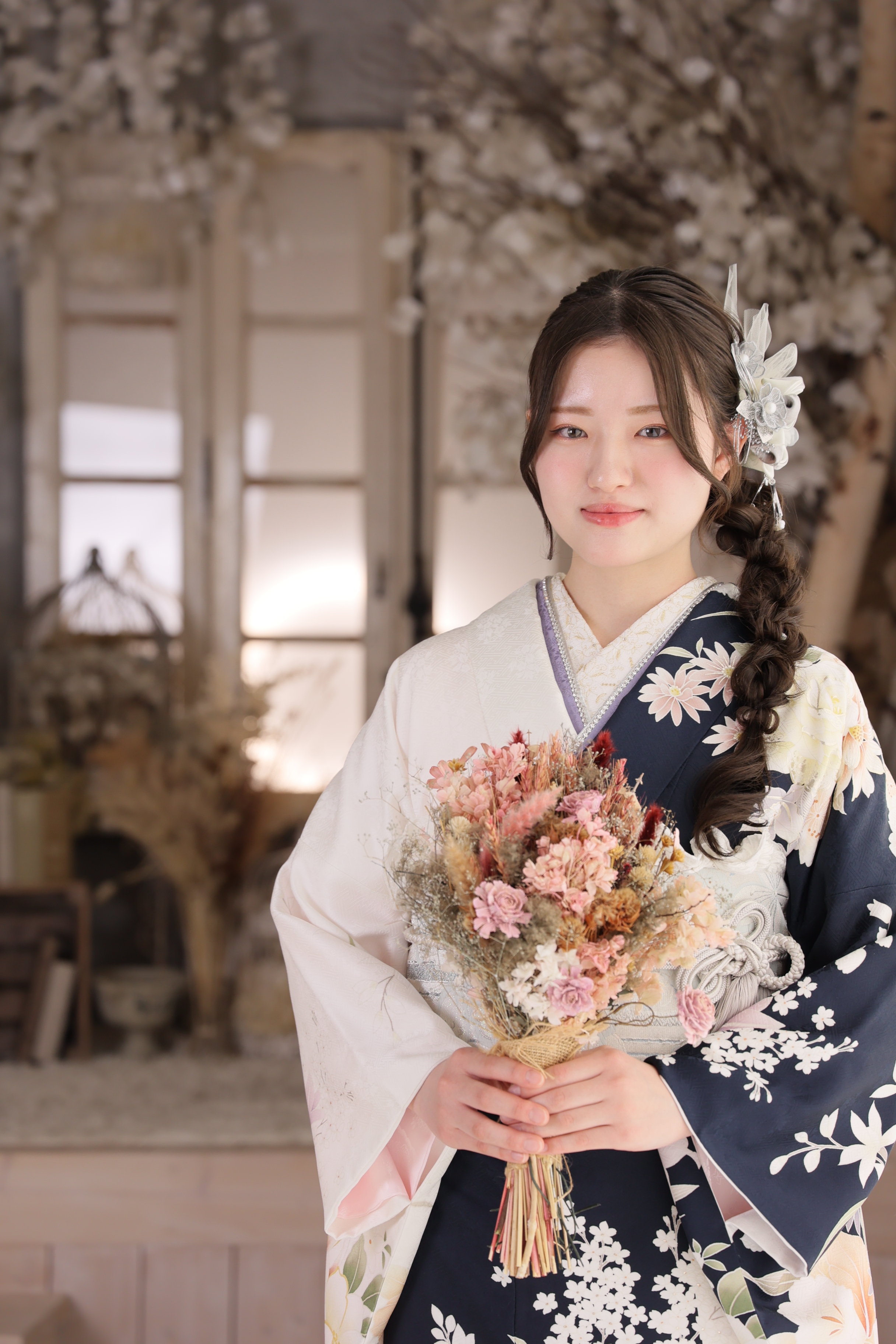 地元の呉服店とフォトスタジオが協力し、理想の前撮りをかなえます。