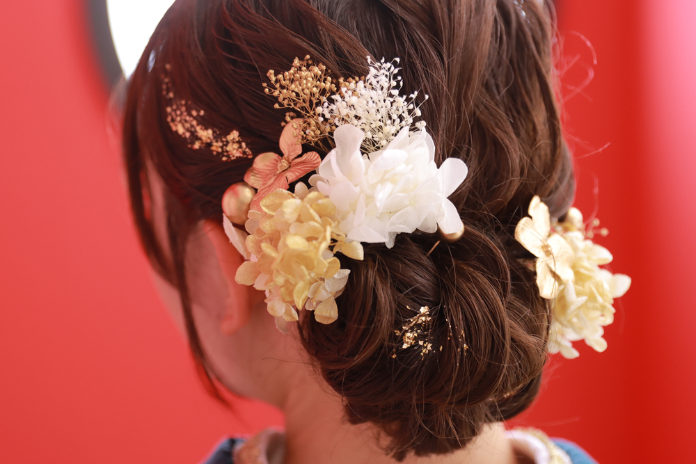 振袖ヘアセット